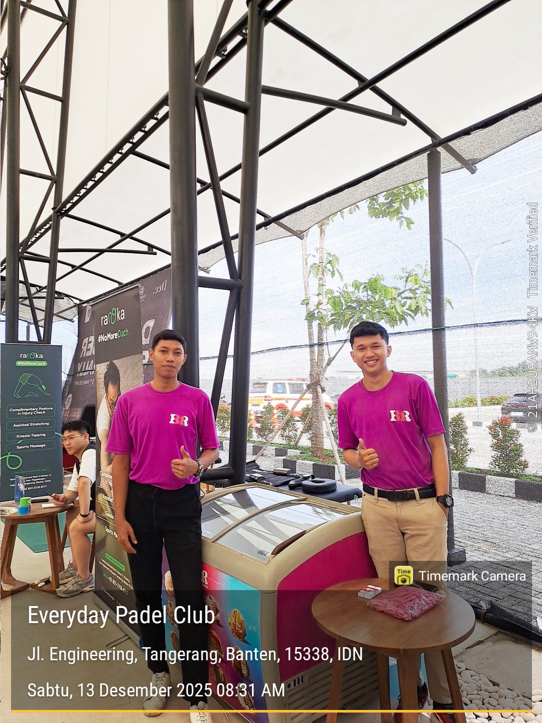 Baskin Robbins event Padel