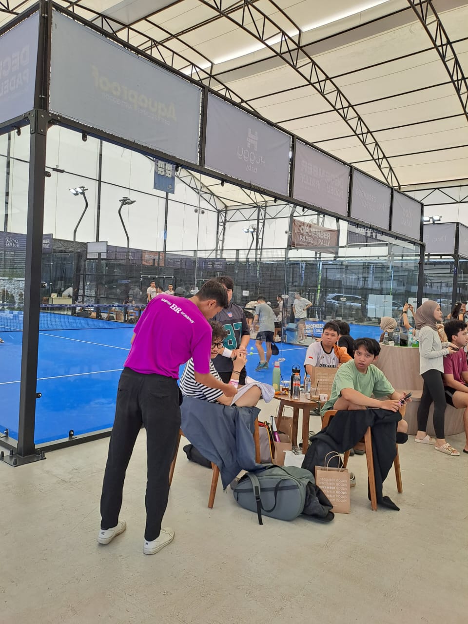 Baskin Robbins event Padel